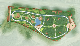 小动物园景观规划平面图