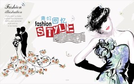 婚纱店背景墙