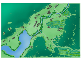 旅游区规划彩平