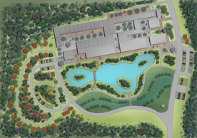 民宿景观设计平面图