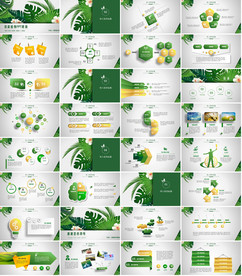 清新淡雅在线教育PPT