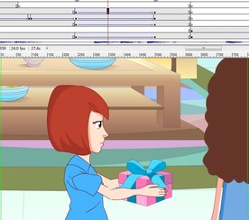 母亲节相关作业动画30秒