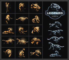 矢量猎豹设计系列