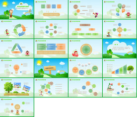 通用卡通幼儿教育课件PPT