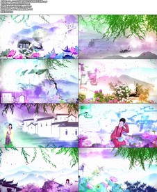 大型舞台剧孔子采薇配乐背景