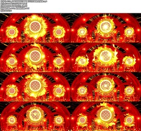 大气中国风红绸鼓舞节日庆典晚会
