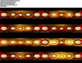 1384_年会宽屏国风战鼓背景