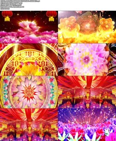 张也-幸福赞歌舞台表演背景le