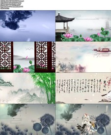 书声朗朗颂道德 led舞台背景