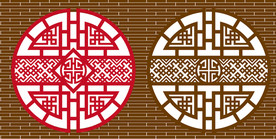 中式传统窗花设计