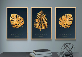 叶子装饰画