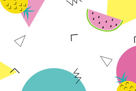 简约几何PPT背景图片