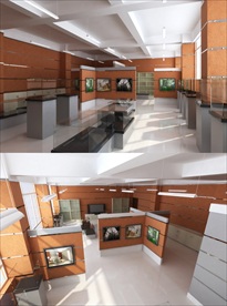 高校设计专业展厅