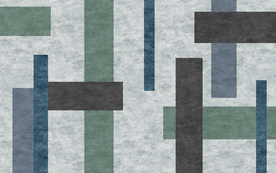 北欧几何地毯 现代简约背景墙