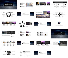 简约商务总结汇报工作计划PPT