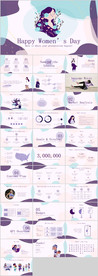三八妇女节 ppt模板