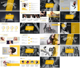 2020杂志风PPT年中计划