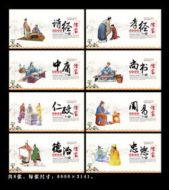 儒家展板