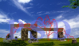 景观设计图  创意雕塑