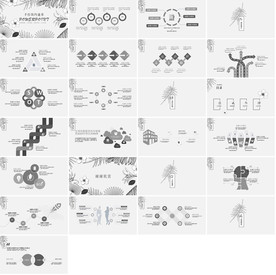 高档春季绿色清新PPT工作汇报
