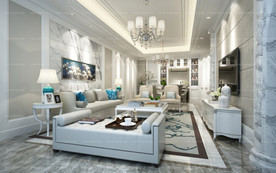 室内空间效果图灯光材质模型打包