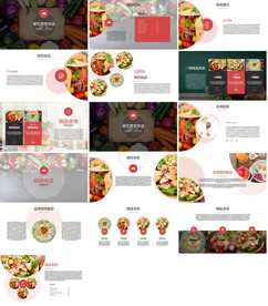 美食餐饮招商计划书PPT