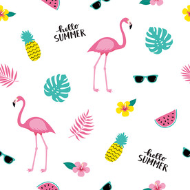 水果动物印花图案