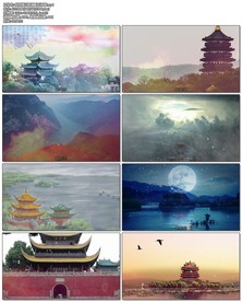 岳阳楼记朗诵配乐视频