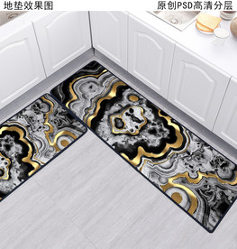长条形厨房地垫