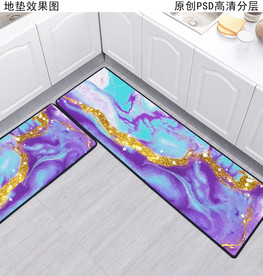 长条形厨房地垫
