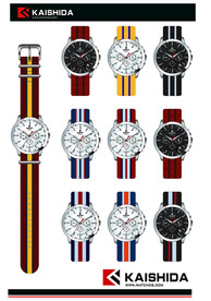 尼龙表带运动手表