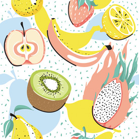 水果印花图案