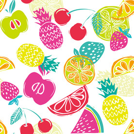 水果印花图案