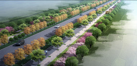 道路效果图景观效果图