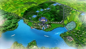 总体规划鸟瞰图