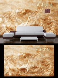 大展宏图背景墙