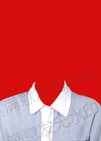 女生衬衣寸照模板