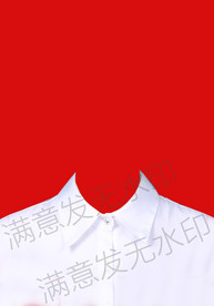 寸照白色衬衫模板
