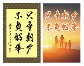 只争朝夕  不负韶华