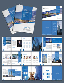 商务公司招商宣传画册设计