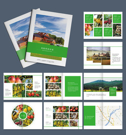 绿色农业宣传画册设计