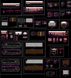 万寿宫建筑图纸