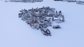 现代夜景配楼 城市配楼