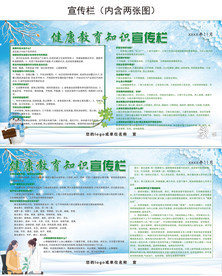 健康知识宣传栏