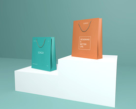 手提袋效果图图片