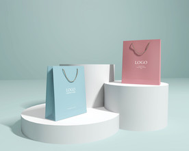 高端手提袋效果图图片