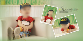 儿童写真模板图片