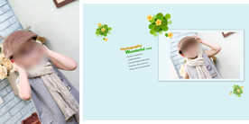 儿童摄影相册模板