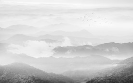 水墨山水画