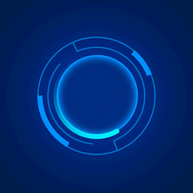 科技数据展示之圆